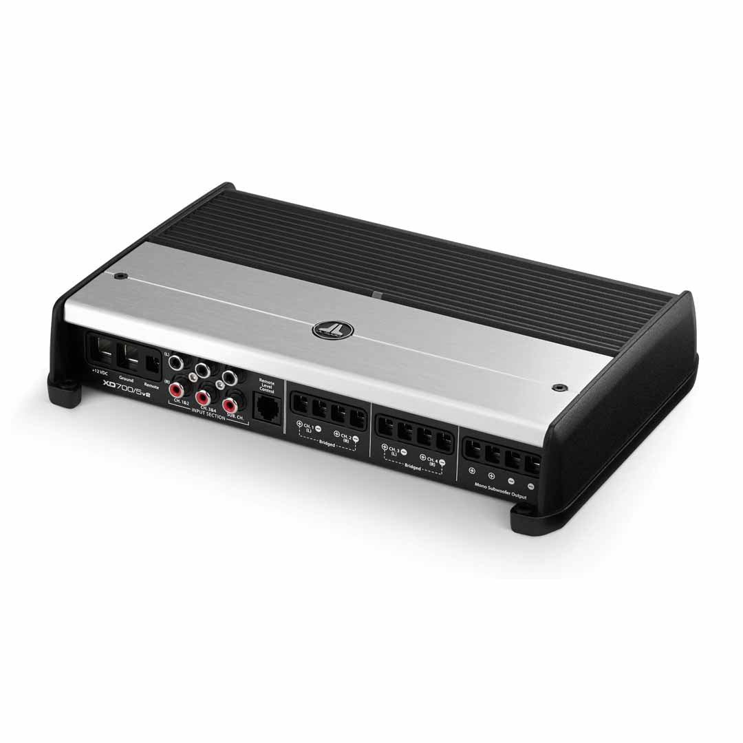 JL Audio XD700/5v2, XD Series Class D 5Ch Amplifier, 75W x 4 + 300W x 1