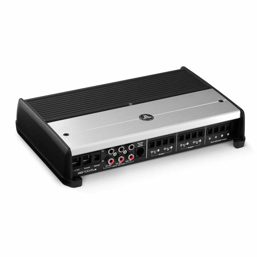 JL Audio XD700/5v2, XD Series Class D 5Ch Amplifier, 75W x 4 + 300W x 1