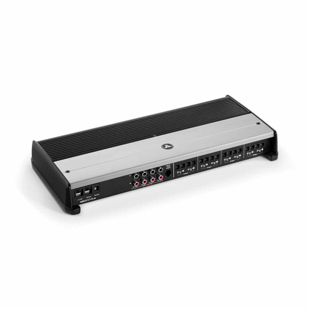 JL Audio XD800/8v2, XD Series Class D 8Ch Amplifier, 100W x 8